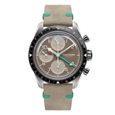 1956 Chrono GMT Cappuccino Watch - Echo/Neutra