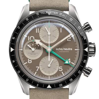 1956 Chrono GMT Cappuccino Watch - Echo/Neutra