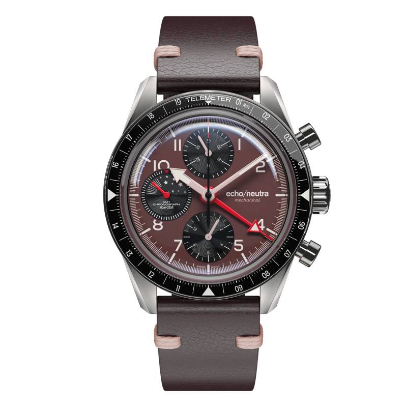 1956 Chrono GMT Purple Watch - Echo/Neutra