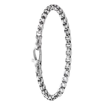 Rebel Steel Stainless Steel Box Chain Bracelet, 5,20 mm Thick, 18 cm, 20 cm or 22 cm - A2248-S01-53 - Thomas Sabo