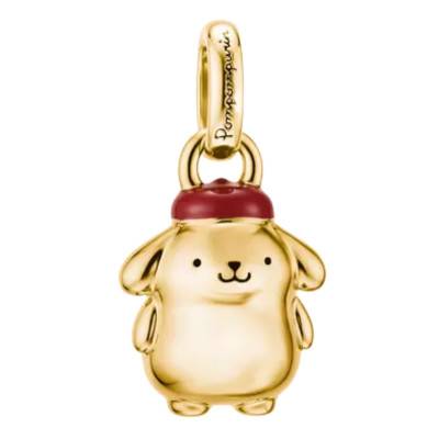 Hello Kitty Pompompurin Gold-Tone Metal and Enamel Charm Pendant - Connect - CC1372-M05-39 - Thomas Sabo