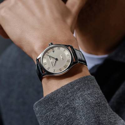 Montre Classics Slimline Midsize Date FC-220CR5B6 - Frédérique Constant