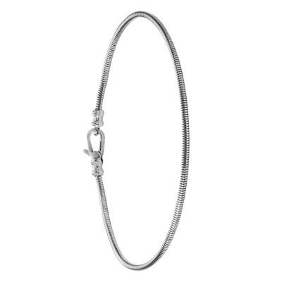 Rebel Steel Stainless Steel Snake Chain Bracelet, 16 cm, 18 cm or 20 cm - A2253-S01-53 - Thomas Sabo