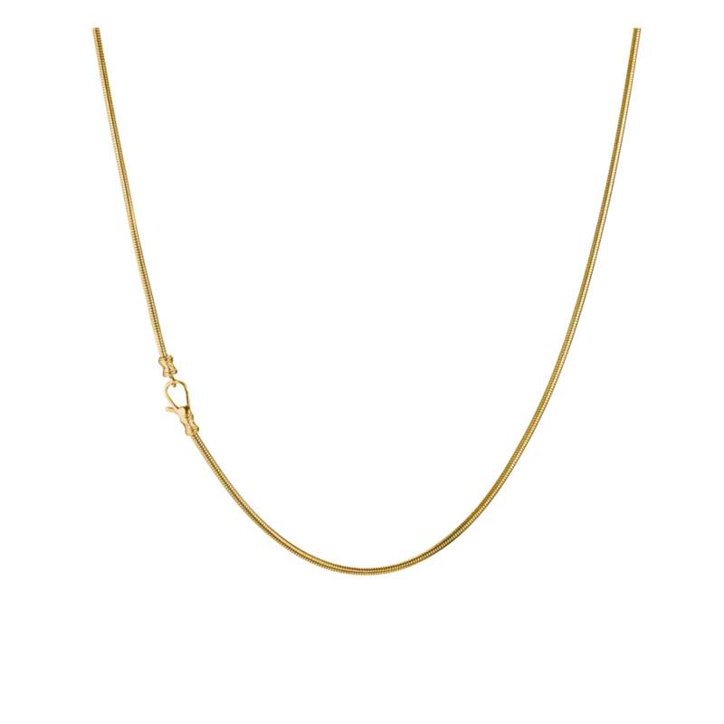 Chaîne Serpent Rebel Steel en Acier Inoxydable Doré, Longueur 55 cm - KE2401-S02-39-L55 - Thomas Sabo
