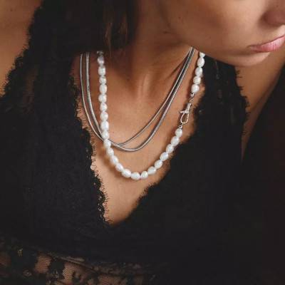 Rebel Steel Stainless Steel Serpentine Chain 55 cm - KE2401-S01-53-L55 - Thomas Sabo