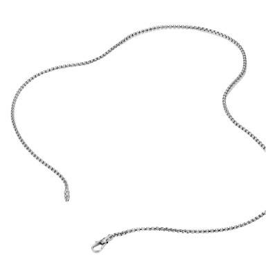 Rebel Steel Stainless Steel Box Chain 2,70 mm Thick, 55 cm Long - KE2400-S01-53 - Thomas Sabo