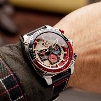 Montre Hawker Hunter Dual Time Chronograph AV-4100-03 - Avi-8