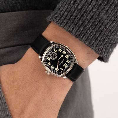 Montre American Classic Cushion Mechanical 34mm H36129730 - Hamilton