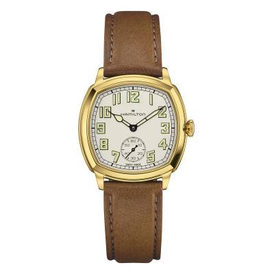 Montre American Classic Cushion Mechanical 34mm H36139520 - Hamilton