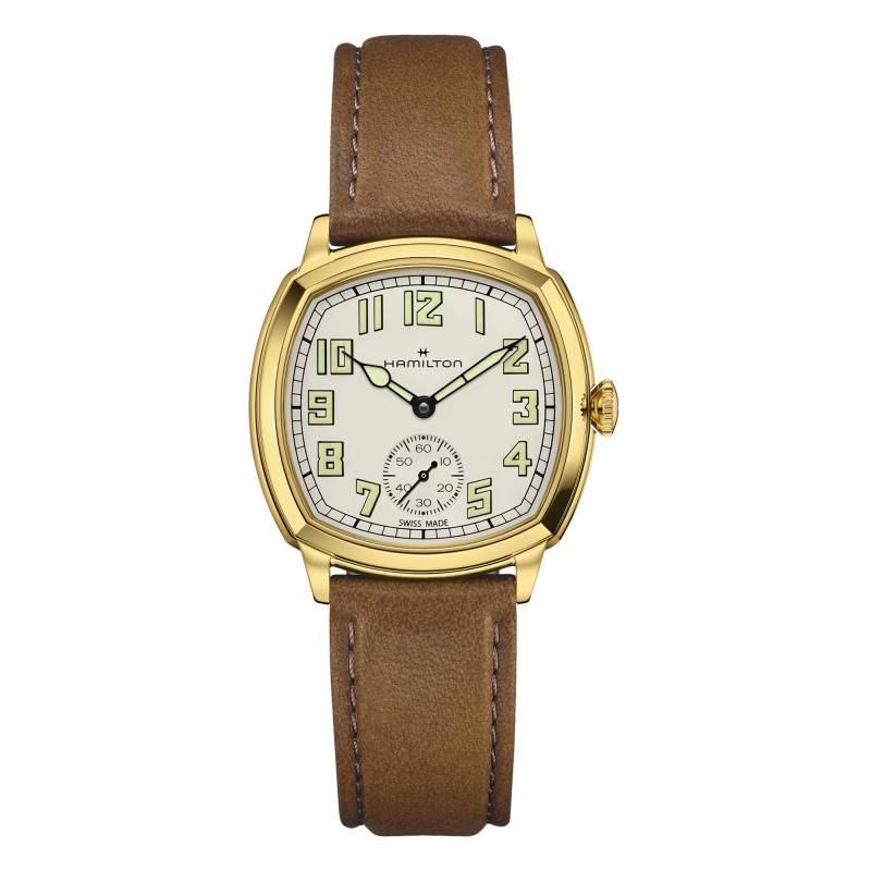 Montre American Classic Cushion Mechanical 34mm H36139520 - Hamilton