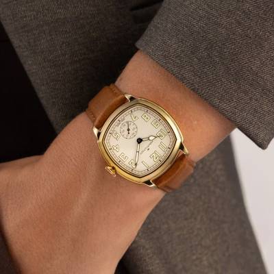 American Classic Cushion Mechanical Watch 34mm H36139520 - Hamilton