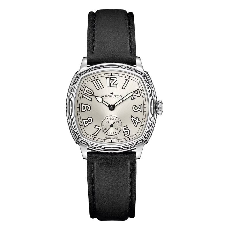 Montre American Classic Cushion Mechanical Engraved 34mm H36149710 - Hamilton