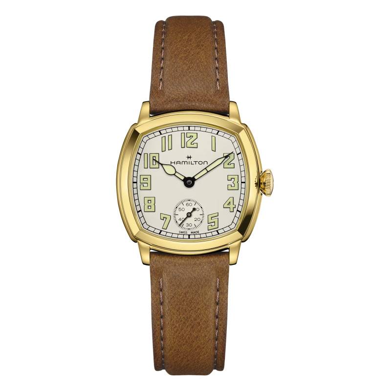 American Classic Cushion Mechanical Watch 30mm H36119520 - Hamilton