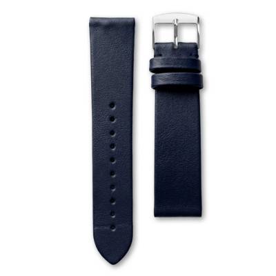 Bracelet de montre Cuir Bleu Océan - Gustave & Cie