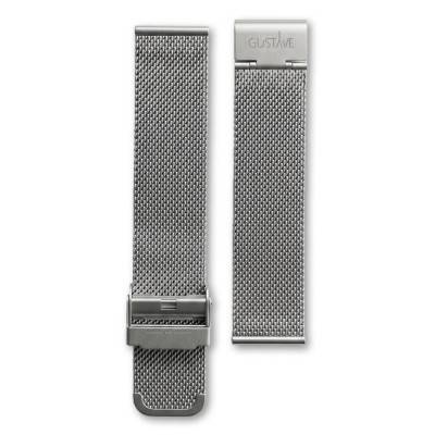 Silver-Tone Milanese Watch Bracelet - Gustave & Cie