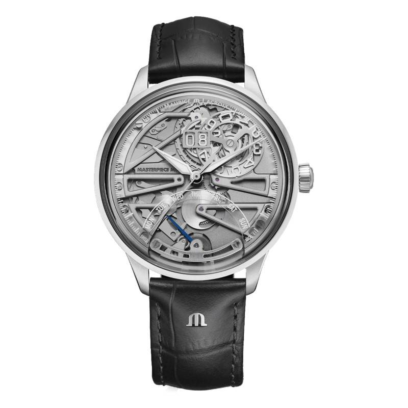 1975 Master Grande Date Retrograde Watch 758008-SS001-090-2 - Maurice Lacroix