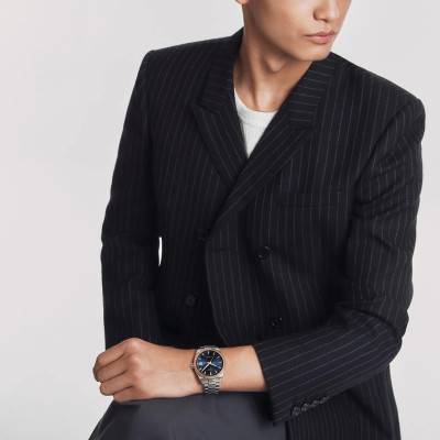 Gentleman Gold Bezel Watch T934.807.41.041.00 - Tissot