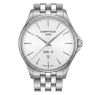 Montre DS-8 Gent 40mm C0454101101100 - Certina