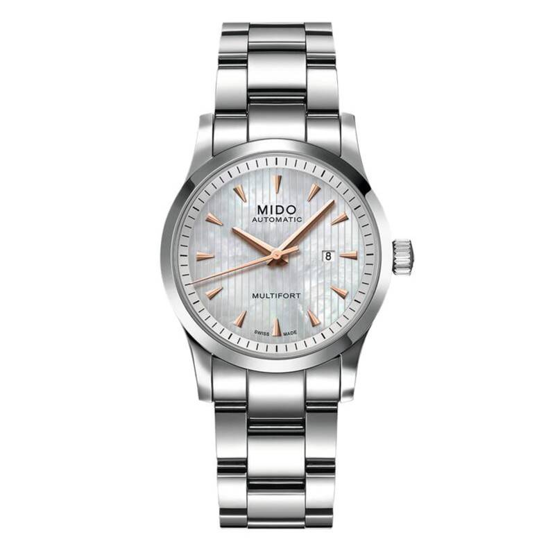 Multifort Lady Mother-of-Pearl Watch M0050071110100 - Mido
