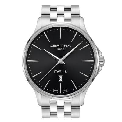 Montre DS-8 Gent 40mm C0454101105100 - Certina