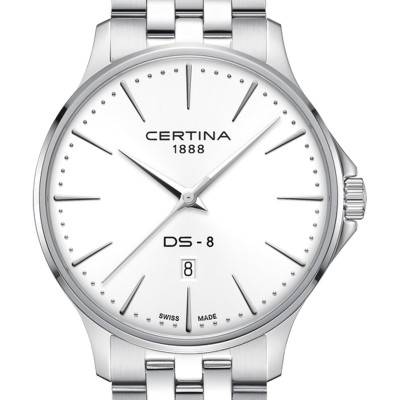 Montre DS-8 Gent 40mm C0454101101100 - Certina