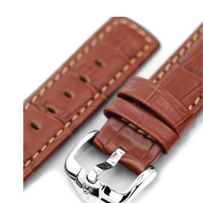 Golden Brown Grand Duke Watch Strap 0252870 - Hirsch