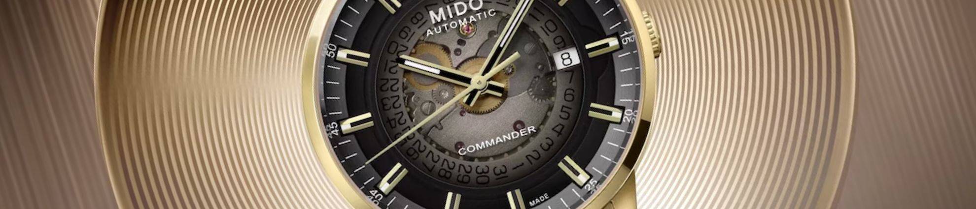 Mido Commander Watches