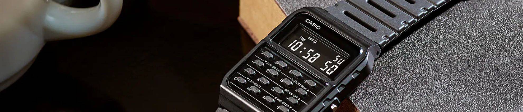 Montres Casio calculatrice