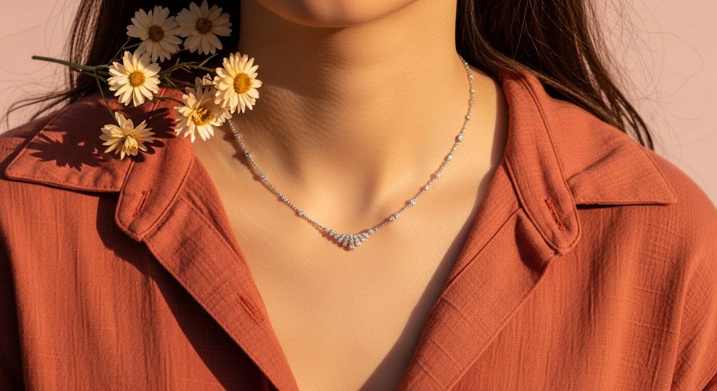 trouver bonne longueur collier en fonction de son decollete