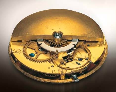 Mouvement à remontage automatique par Abraham Louis Perrelet, 1977 (Source : Time Transformed)