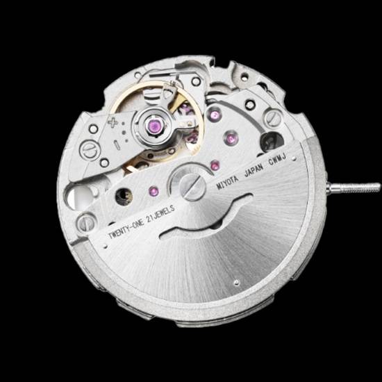 Mouvement automatique Miyota 8215 (Source : Miyota)