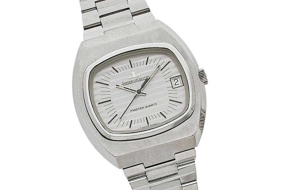 Jaeger-LeCoultre Master-Quartz avec calibre Bêta 21 (Source : Le Petit Poussoir)