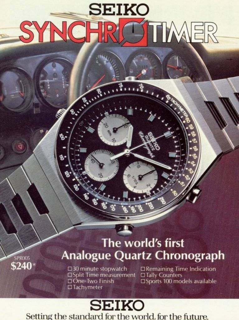 Publicité Seiko SPR005 7A28-703B (Source : myWatchMart)