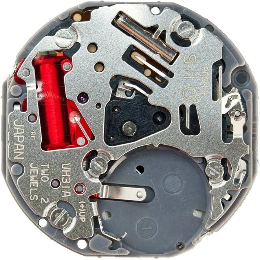 Mouvement méca-quartz Seiko Hattori VH31 (Source : Amazon)
