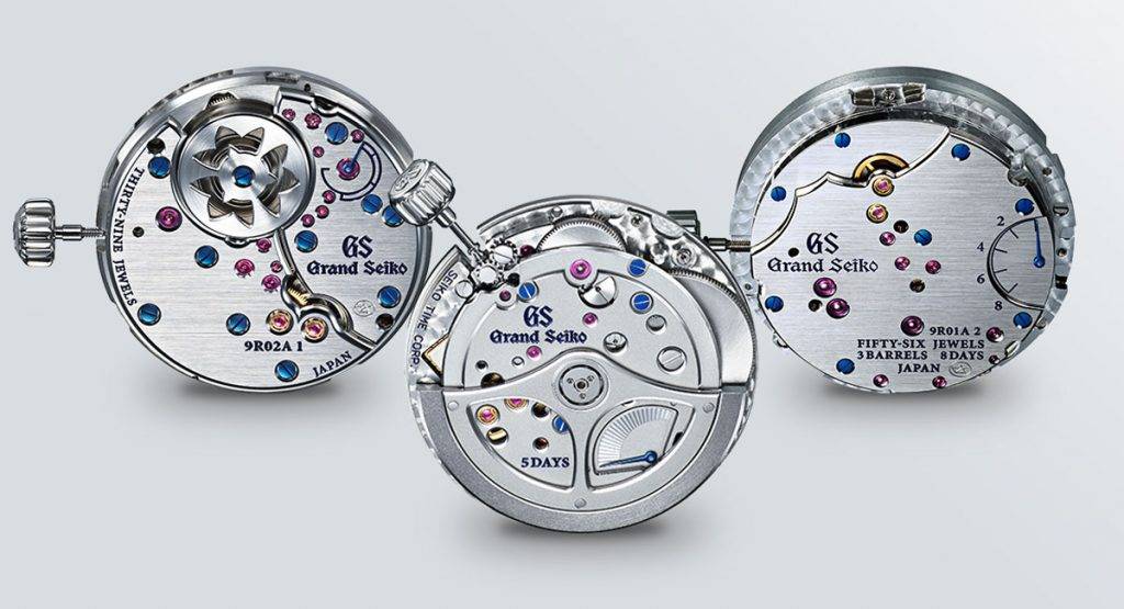 Mouvements Grand Seiko Spring Drive (Source : The Seiko Guy)