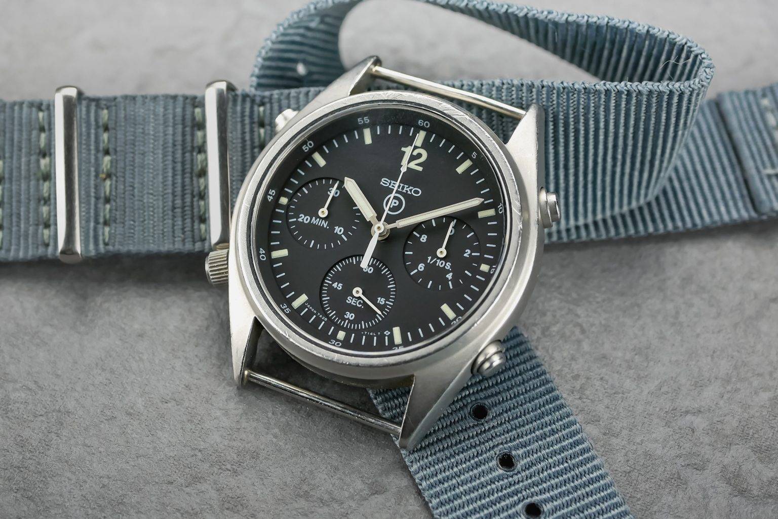 Montre militaire Seiko 7A28-7120 (Source Hairspring)