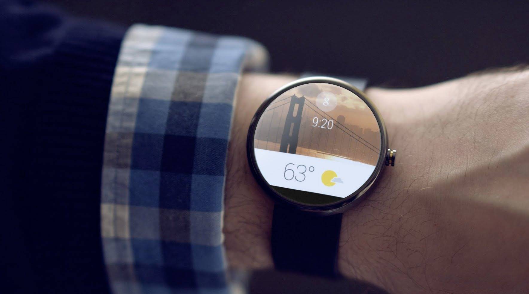 Interface Android Wear, 2014 (Source : PhonAndroid)