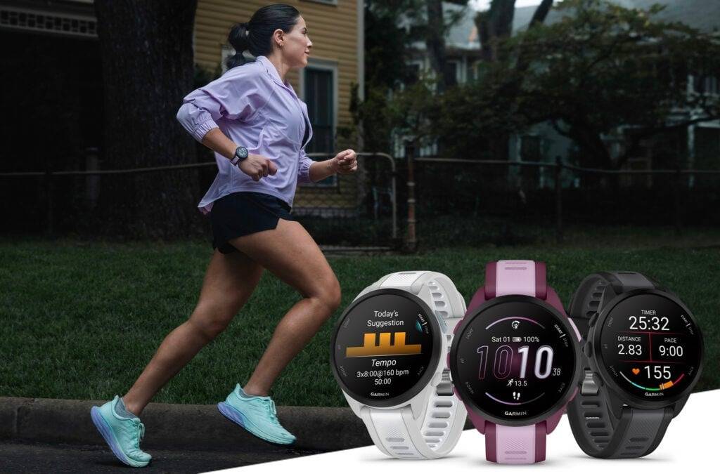 Montre Garmin Forerunner 165 (Source : Garmin)