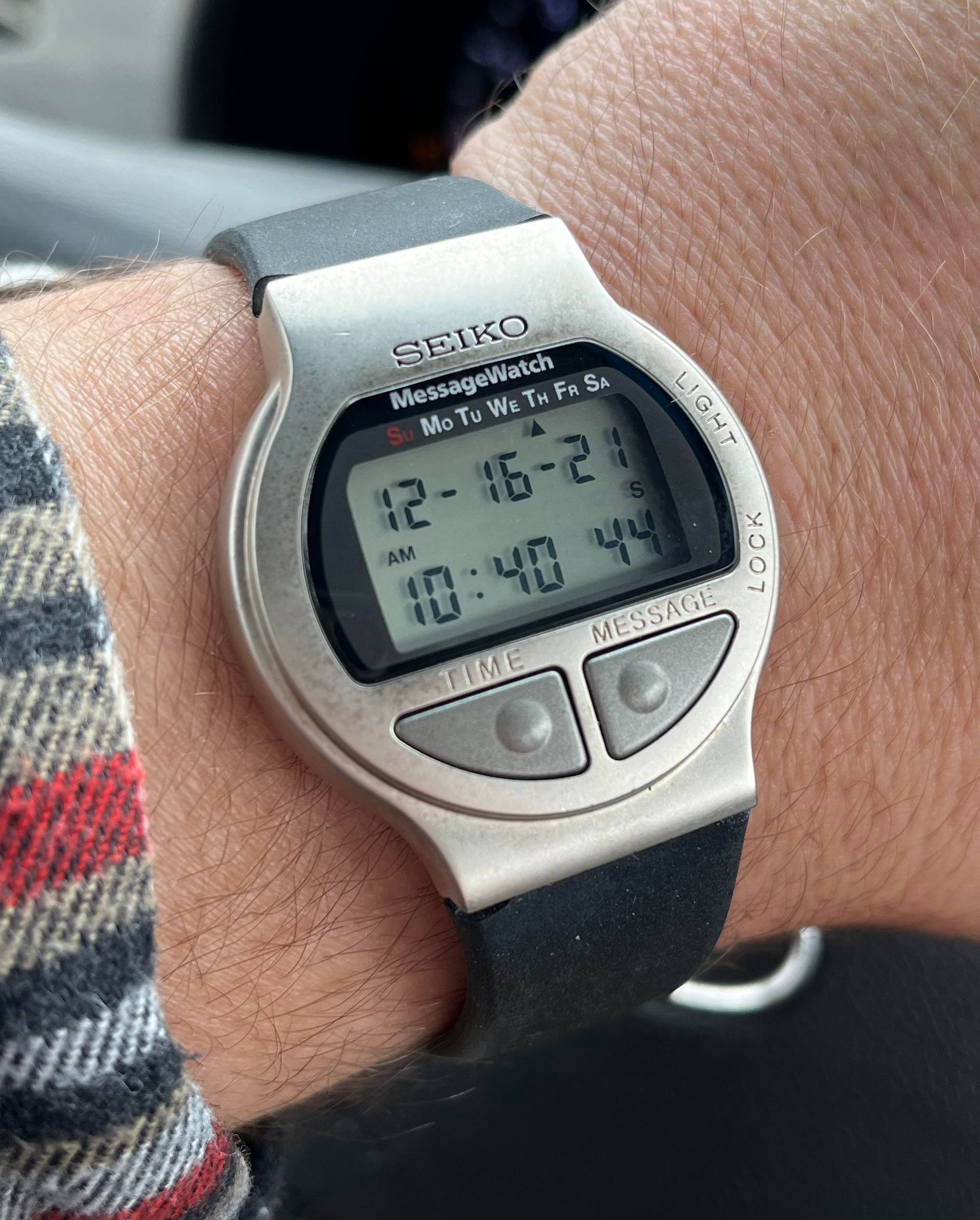 Seiko MessageWatch MA52-4A10, 1995 (Source : Reddit r/Seiko)