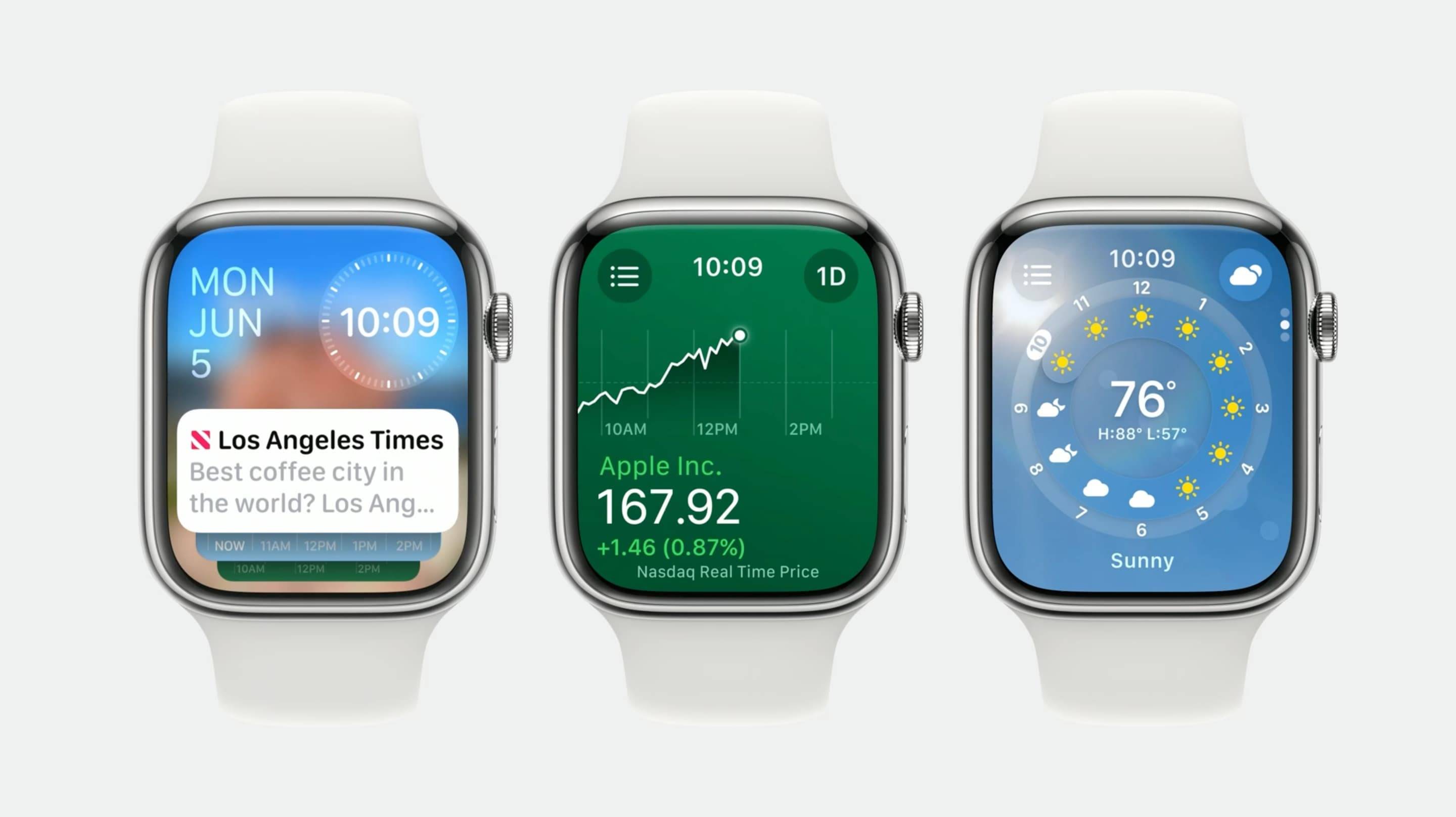 watchOS 10 Apple (Source : 9to5Google)
