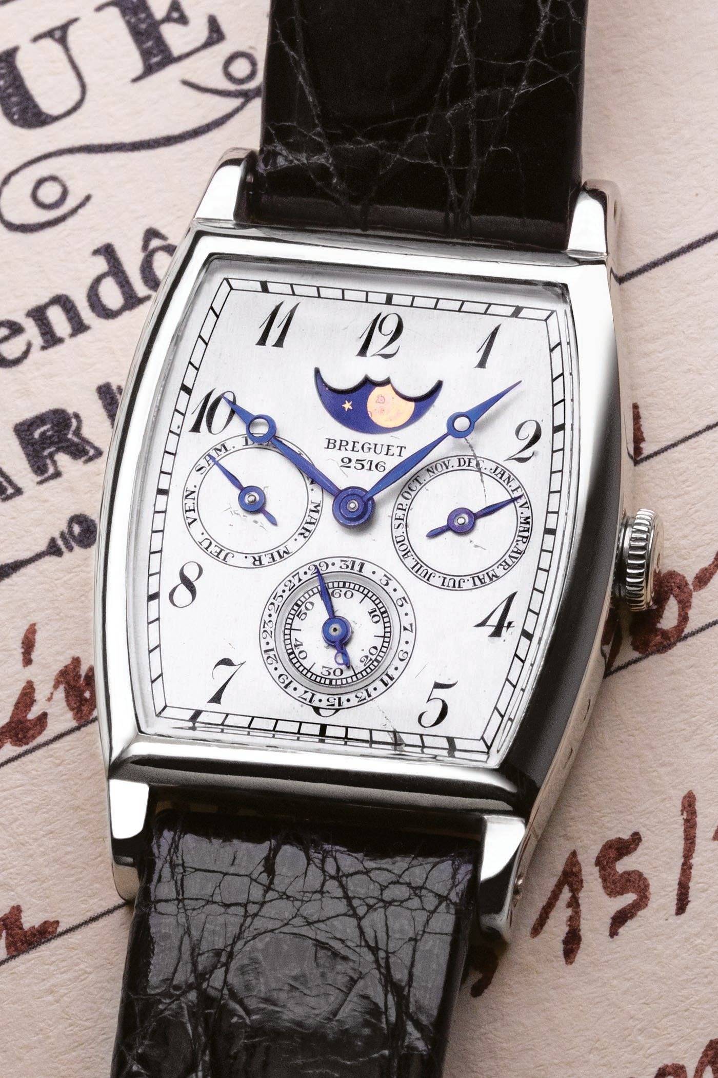 Montre Breguet 2516, 1929 (Source : Monochrome Watches)