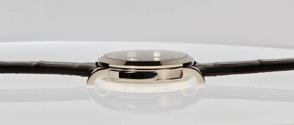 Curseur d'une montre à répétition minutes (Source : The Naked Watchmaker)