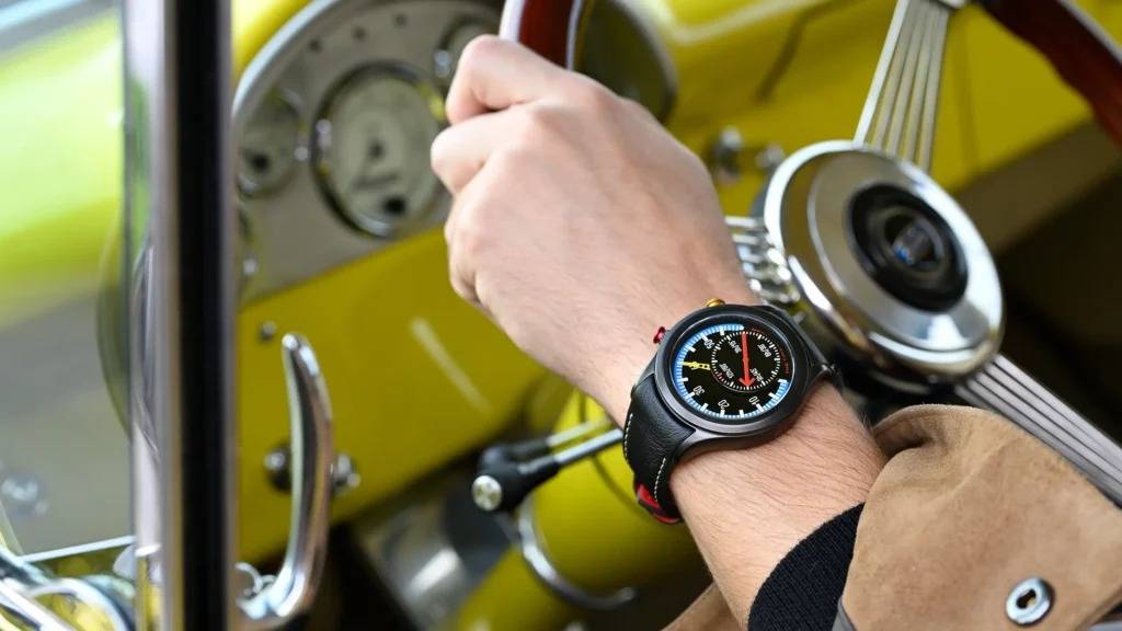 Chronographe TheTimeChanger x Alain Silberstein (Source : thetimechanger.com)