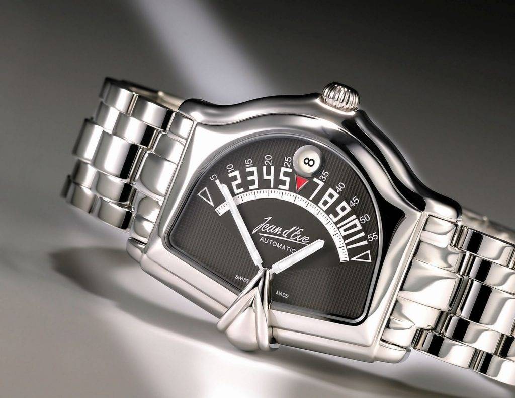 Montre Jean d'Eve Sectora 2, circa 2007 (Source : MasterHorologer)