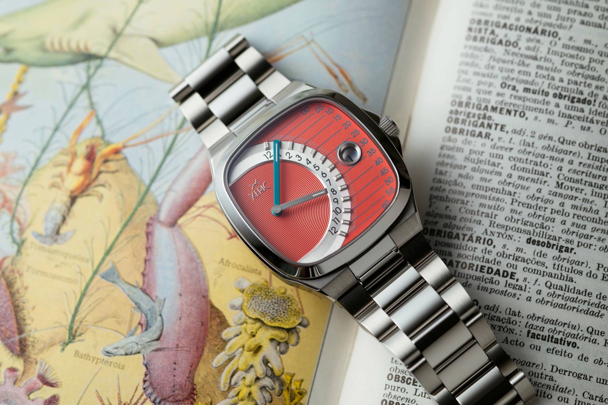 Montre Xeric Timeline Retrograde (Source : aBlogtoWatch)