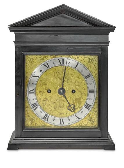 Horloge de table par Samuel Knibb, circa 1665 (Crédit : The Clockmaker's Charity)