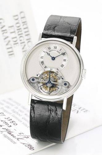 Montre Breguet tourbillon, circa 1990 (Source : Collector Square)
