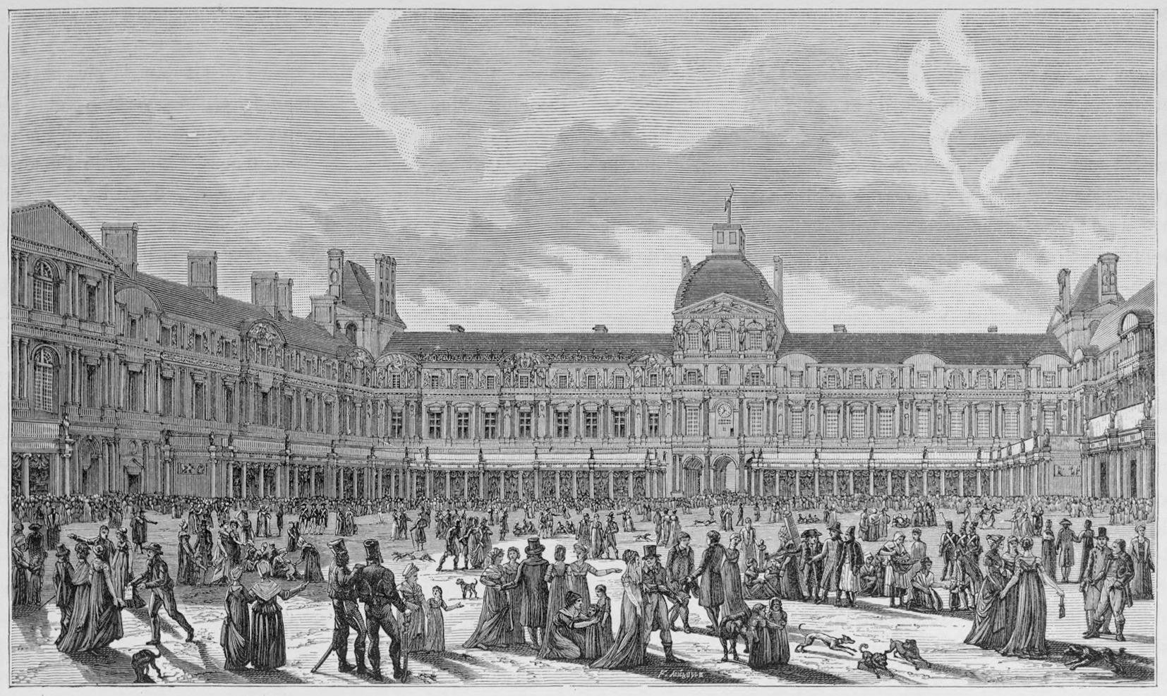 Exposition Nationale des produits de l'Industrie, Paris - Esplanade des Invalides (Source : OpenEdition Journals)