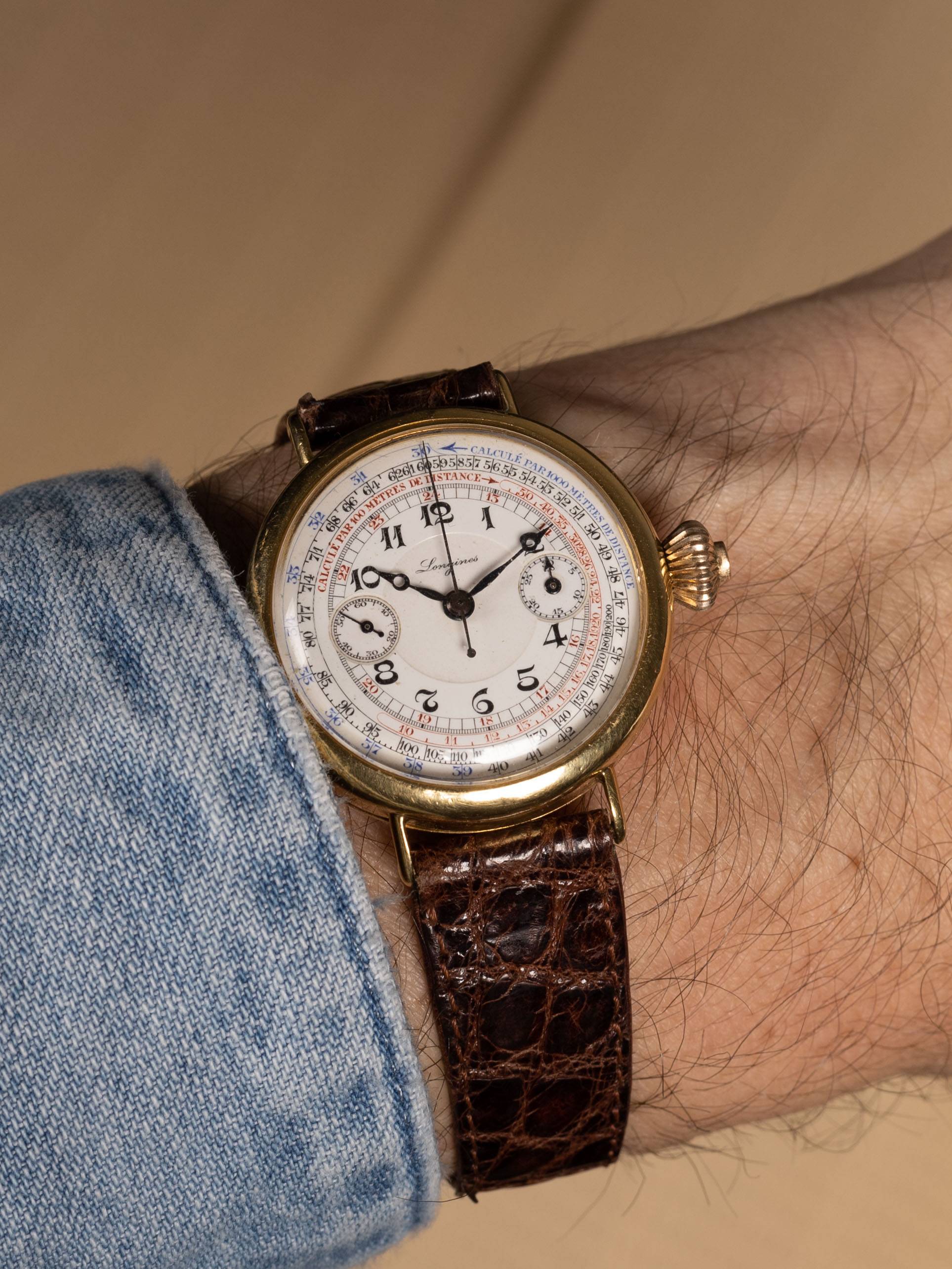 Chronographe Longines, calibre 13.33z (Source : wrist icons)