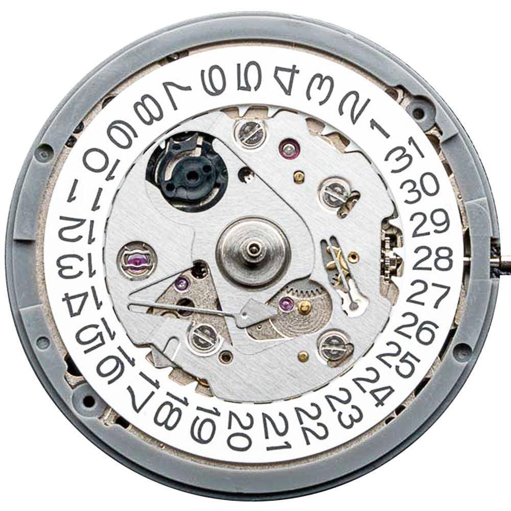 Mouvement Seiko NH35 côté disque de date (Source My-Montre)